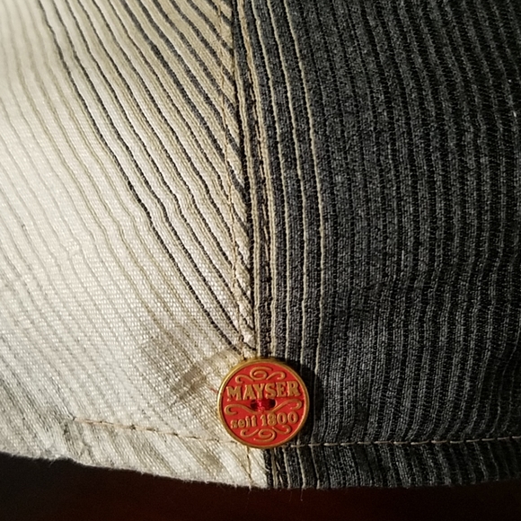 Mayser paperboy hat Sidney stripes - Picture 4 of 4